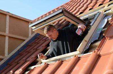Pose de fenêtres de toit Velux à Weislingen